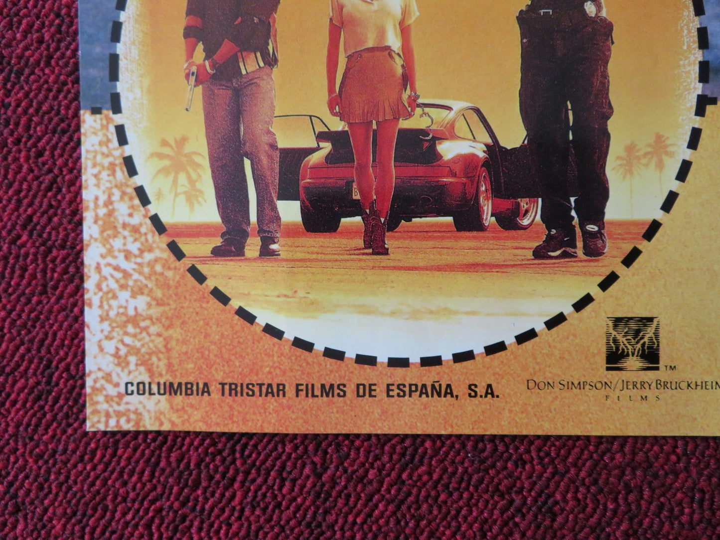 BAD BOYS - D SPANISH POSTER WILL SMITH MARTIN LAWRENCE 1995 Rendezvous Cinema Movie posters