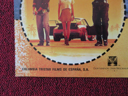 BAD BOYS - D SPANISH POSTER WILL SMITH MARTIN LAWRENCE 1995 Rendezvous Cinema Movie posters