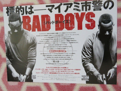 BAD BOYS FOR LIFE JAPANESE CHIRASHI (B5) POSTER WILL SMITH MARTIN LAWRENCE 2020 Movie posters