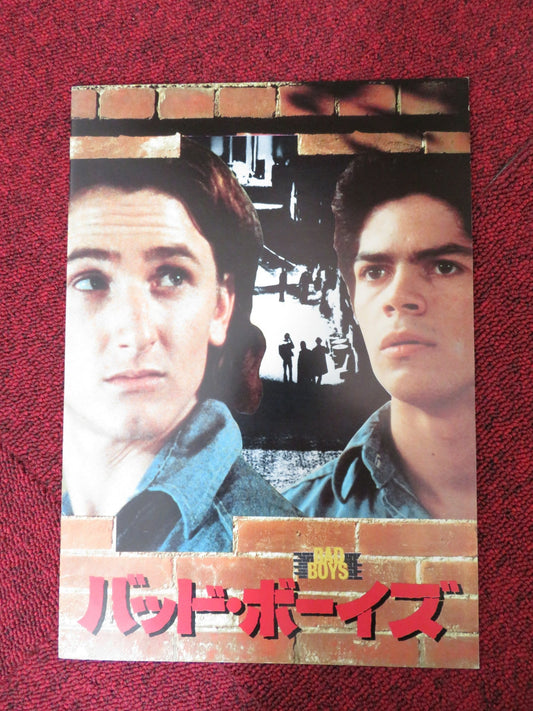 BAD BOYS JAPANESE BROCHURE / PRESS BOOK SEAN PENN RENI SANTONI 1983 Rendezvous Cinema Movie posters