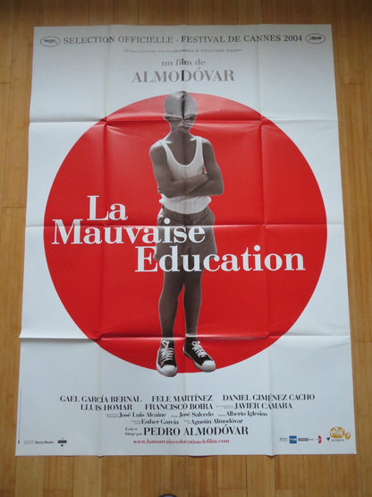 BAD EDUCATION FRENCH GRANDE POSTER GAEL GARCIA BERNAL FELE MARTINEZ 2004 Rendezvous Cinema Movie posters