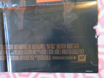 BAD GIRLS FOLDED US ONE SHEET POSTER DREW BARRYMORE MADELEINE STOWE 1994 Movie posters