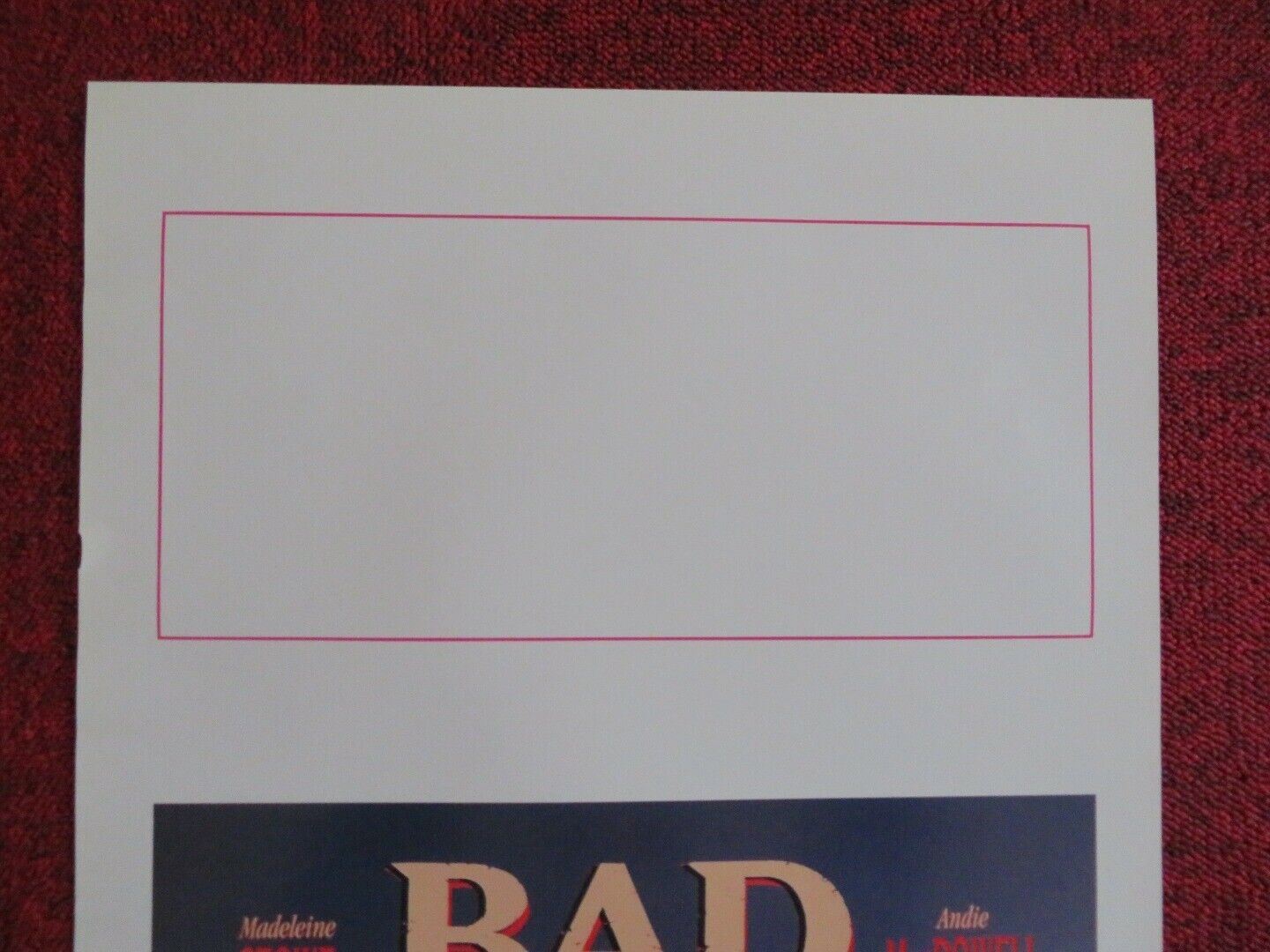 BAD GIRLS ITALIAN LOCANDINA (27.5"x13") POSTER DREW BARRYMORE 1994 Movie posters