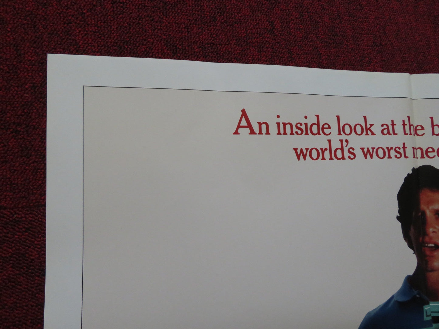 BAD MEDICINE FOLDED US ONE SHEET POSTER STEVE GUTTENBERG ALAN ARKIN 1985 Rendezvous Cinema Movie posters