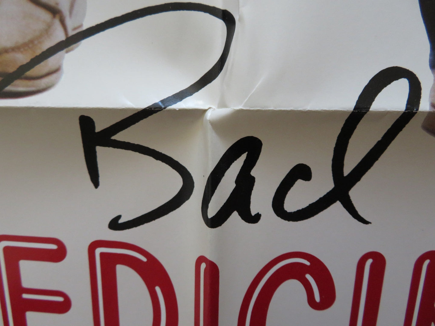 BAD MEDICINE FOLDED US ONE SHEET POSTER STEVE GUTTENBERG ALAN ARKIN 1985 Rendezvous Cinema Movie posters