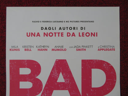 BAD MOMS ITALIAN LOCANDINA POSTER MILA KUNIS KRISTEN BELL 2016 Rendezvous Cinema Movie posters