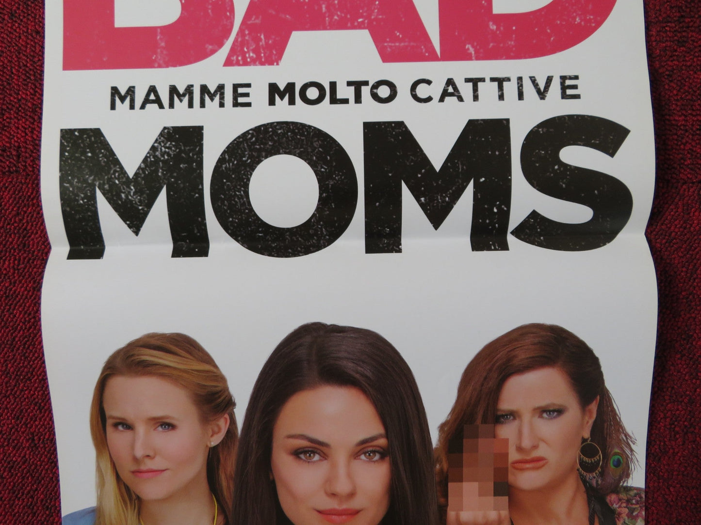 BAD MOMS ITALIAN LOCANDINA POSTER MILA KUNIS KRISTEN BELL 2016 Rendezvous Cinema Movie posters