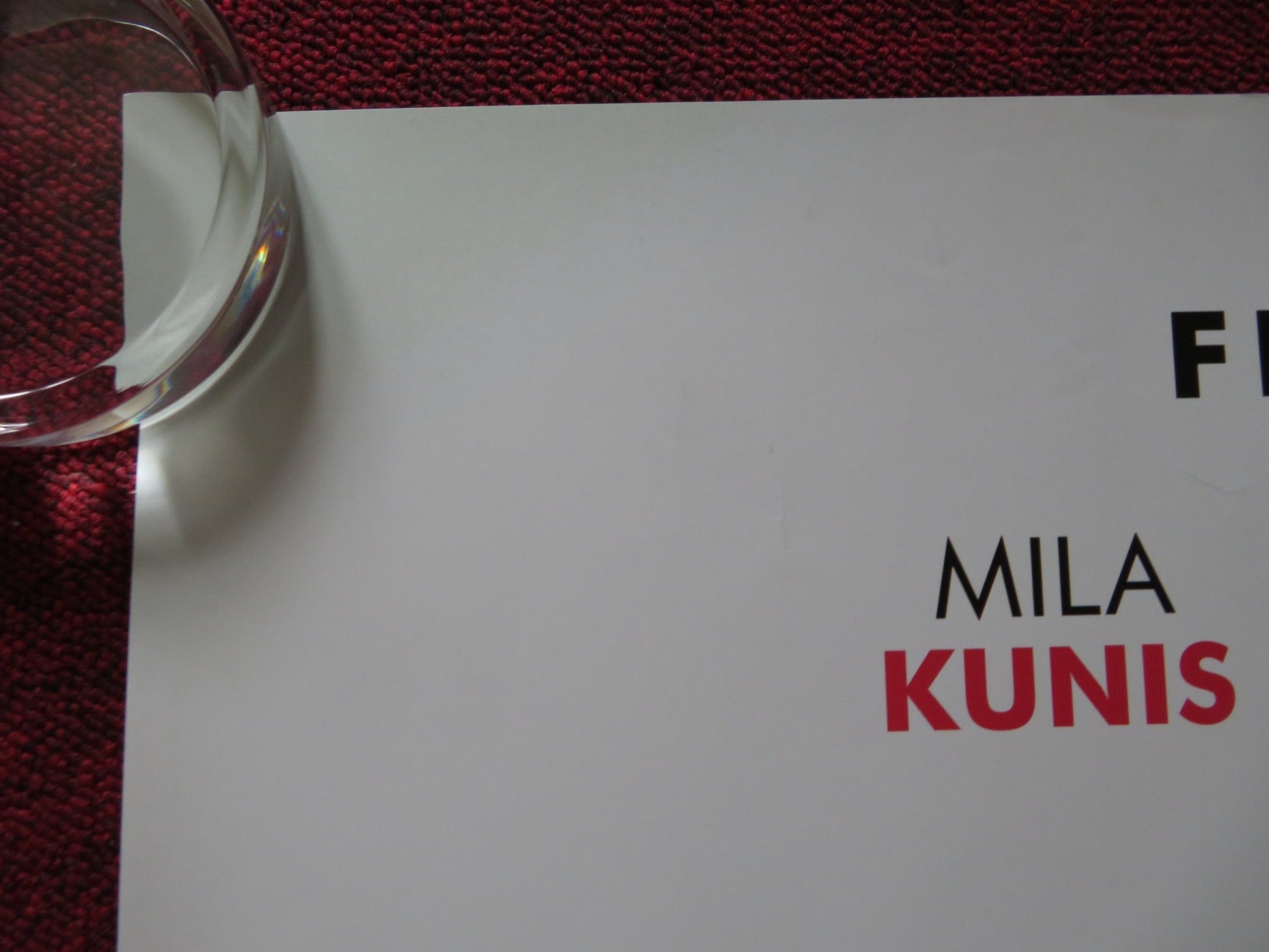 BAD MOMS UK QUAD (30"x 40") ROLLED POSTER MILA KUNIS KRISTEN BELL 2016 Rendezvous Cinema Movie posters