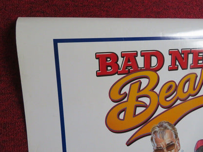 BAD NEWS BEAR MOVIE US ONE SHEET ROLLED POSTER BILLY BOB THORNTON 2005 Movie posters