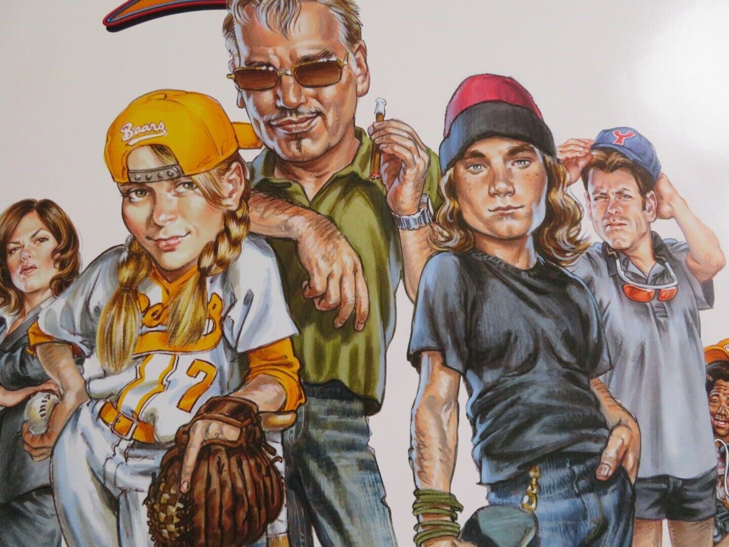 BAD NEWS BEAR MOVIE US ONE SHEET ROLLED POSTER BILLY BOB THORNTON 2005 Movie posters