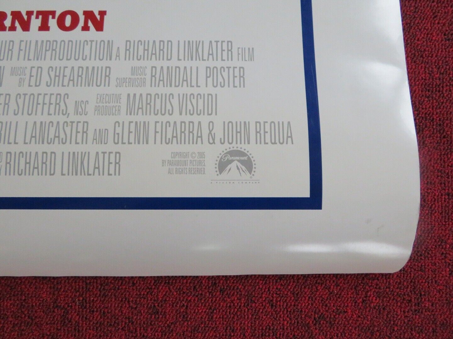 BAD NEWS BEAR MOVIE US ONE SHEET ROLLED POSTER BILLY BOB THORNTON 2005 Movie posters