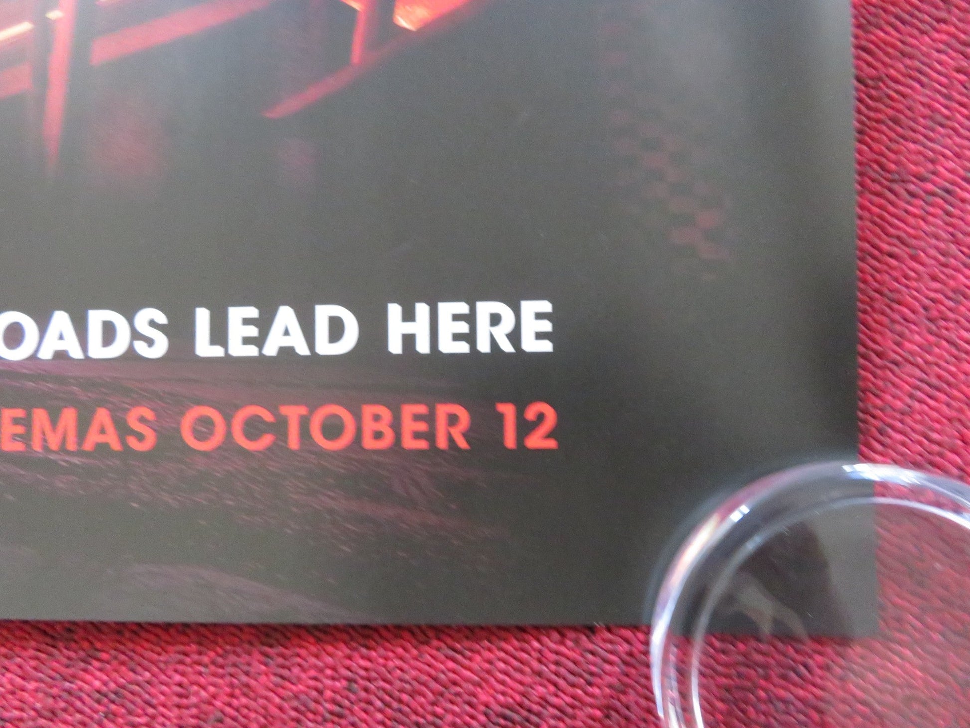 BAD TIMES AT THE EL ROYALE UK QUAD (30"x 40") ROLLED POSTER CHRIS HEMSWORTH 2018 Rendezvous Cinema Movie posters