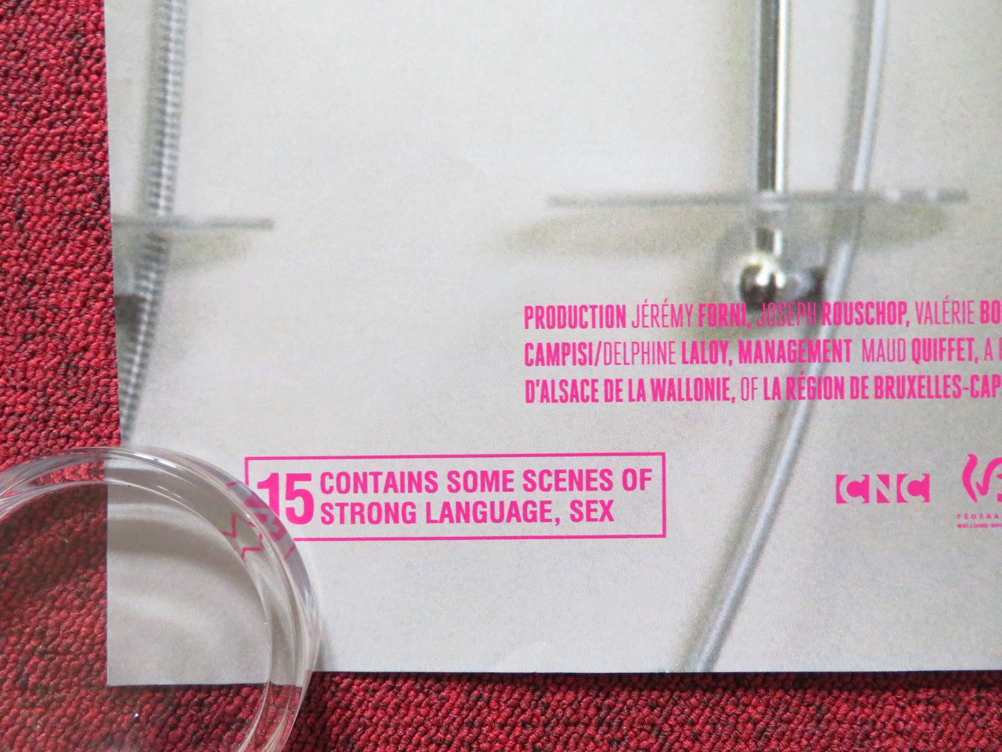 BADEN BADEN UK QUAD (30"x 40") ROLLED POSTER SALOME RICHARD CLAUDE GENSAC 2016 Rendezvous Cinema Movie posters