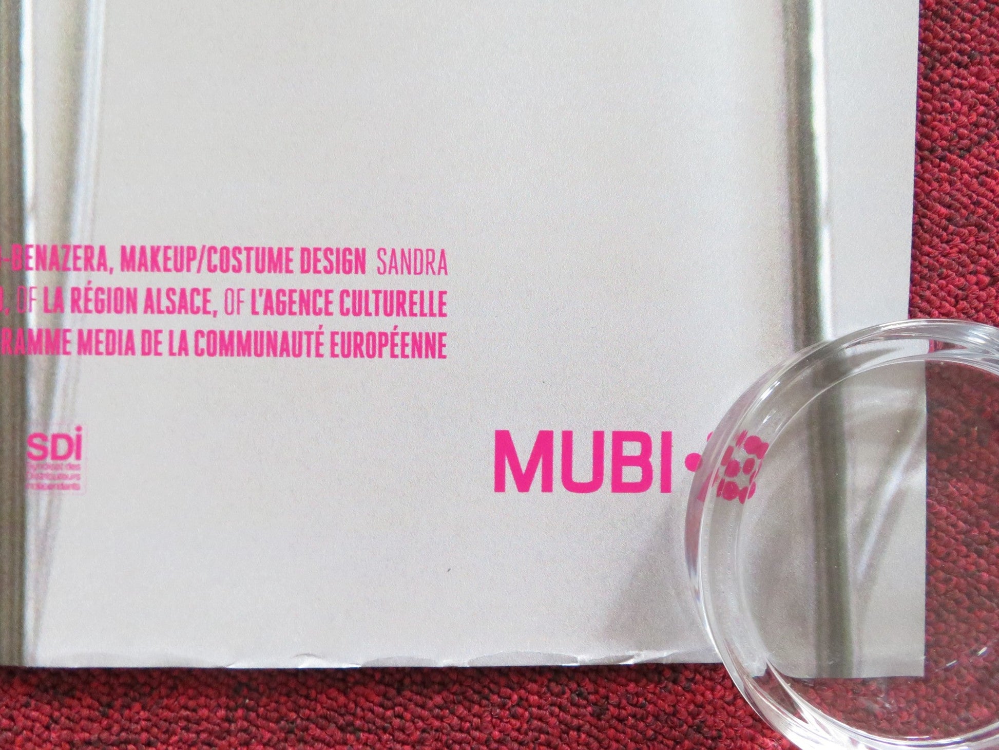 BADEN BADEN UK QUAD (30"x 40") ROLLED POSTER SALOME RICHARD CLAUDE GENSAC 2016 Rendezvous Cinema Movie posters