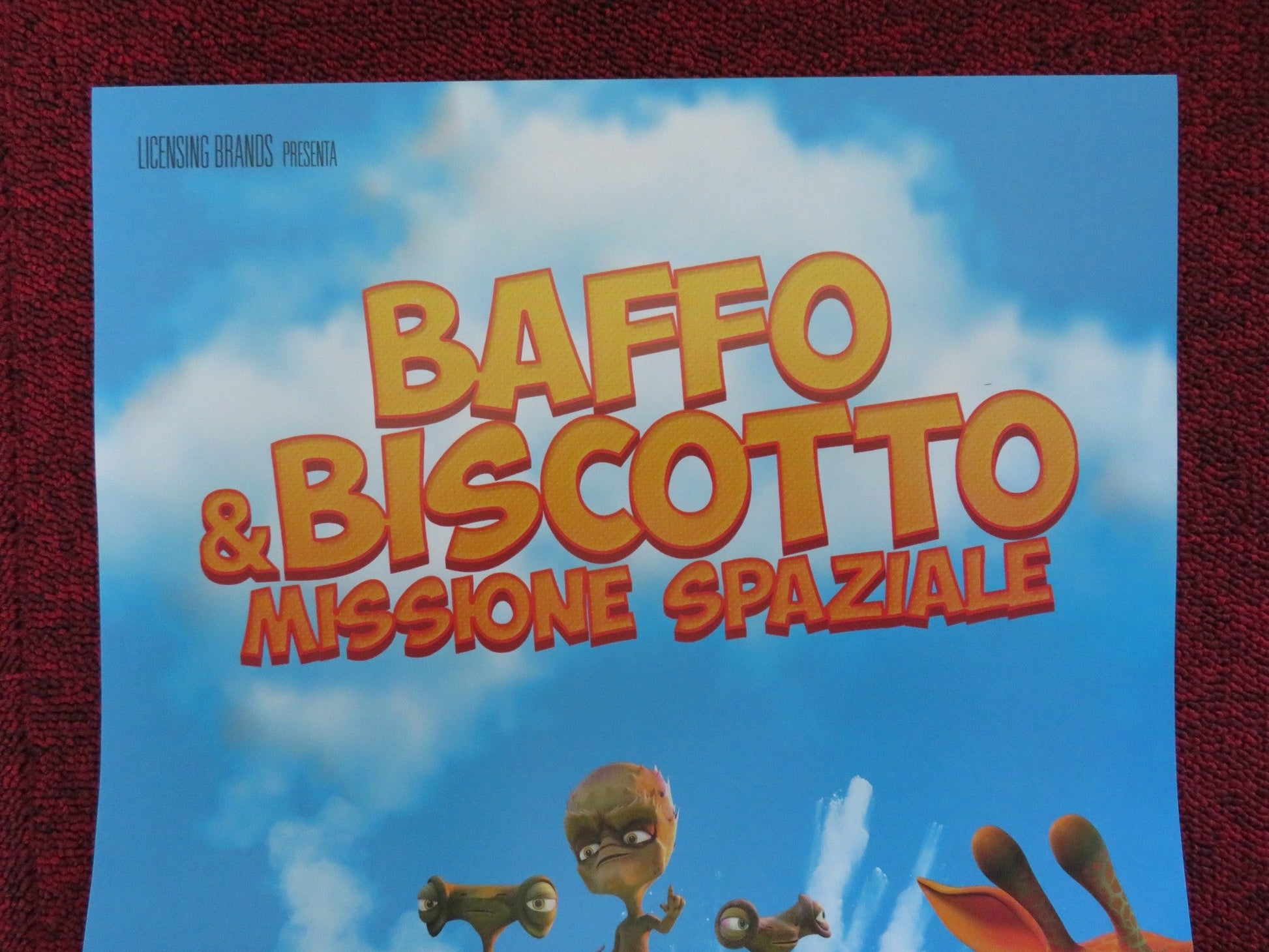 BAFFO & BISCOTTO MISSIONE SPAZIALE ITALIAN LOCANDINA POSTER J. SALWAY 2018 Rendezvous Cinema Movie posters