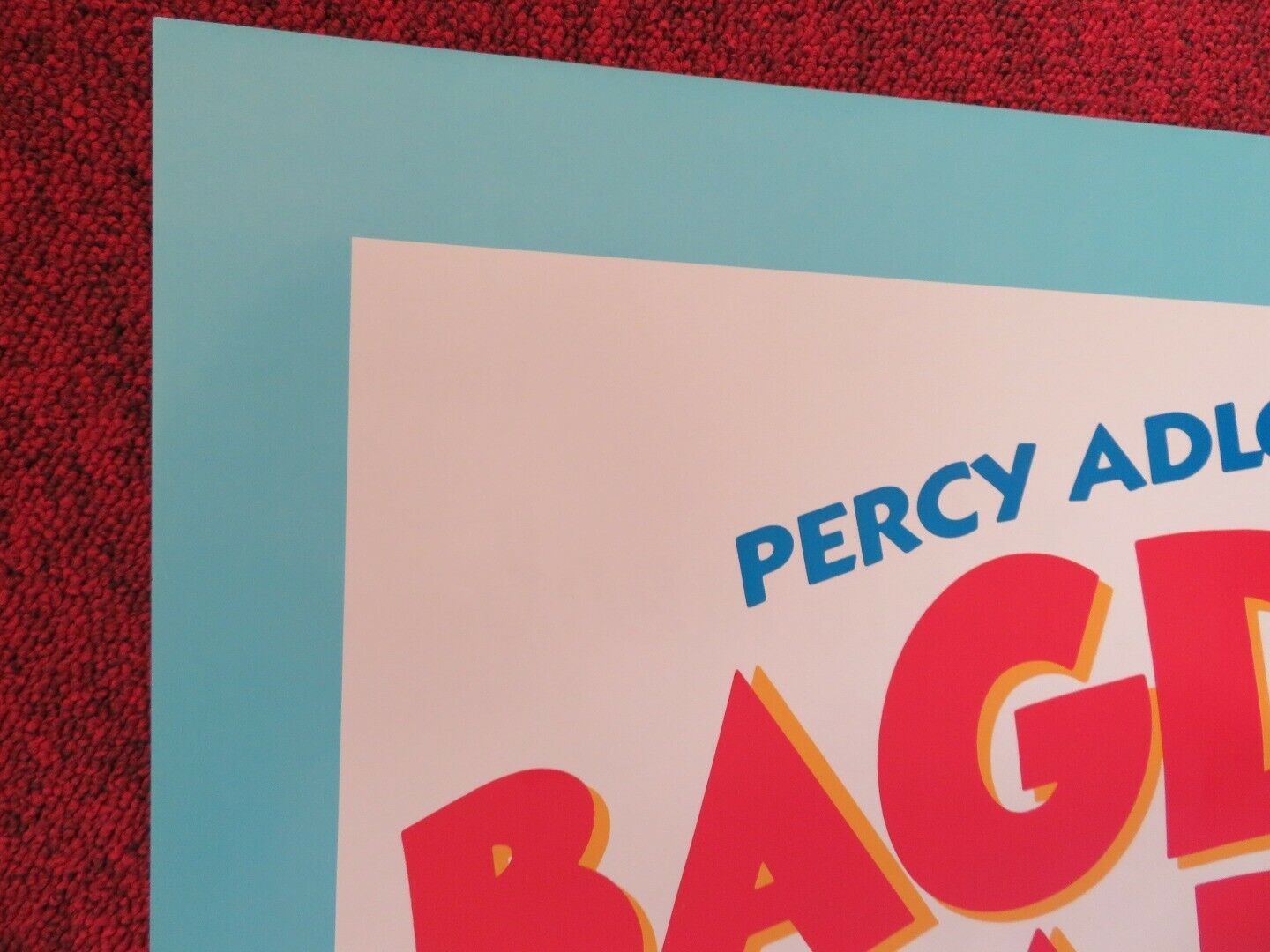 BAGDAD CAFE DOUBLE IMAGE VHS VIDEO POSTER FOLDED US ONE SHEET POSTER 1987 Movie posters