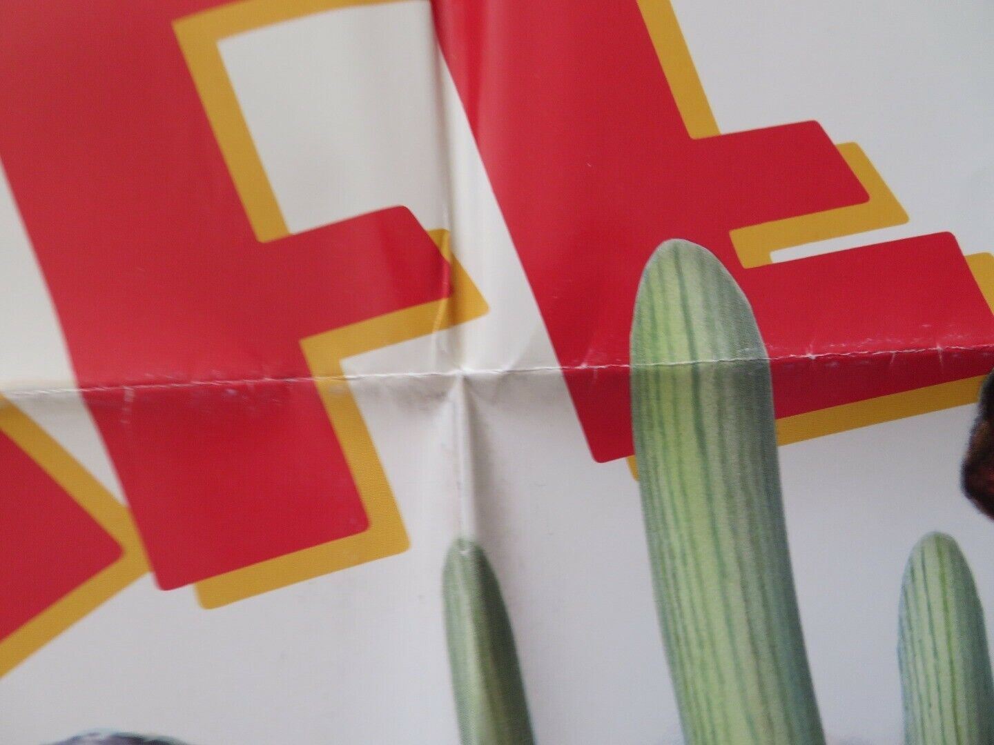 BAGDAD CAFE DOUBLE IMAGE VHS VIDEO POSTER FOLDED US ONE SHEET POSTER 1987 Movie posters