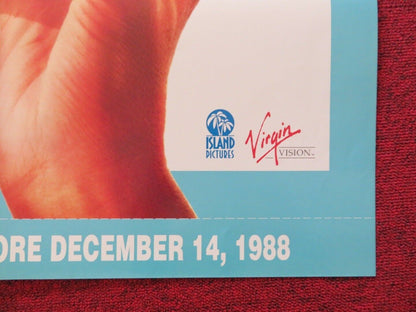 BAGDAD CAFE DOUBLE IMAGE VHS VIDEO POSTER FOLDED US ONE SHEET POSTER 1987 Movie posters