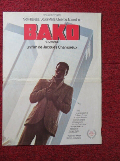 BAKO / BAKO THE OTHER SHORE FRENCH (15.5"x 21") POSTER SIDIKI BAKABA 1978 Movie posters