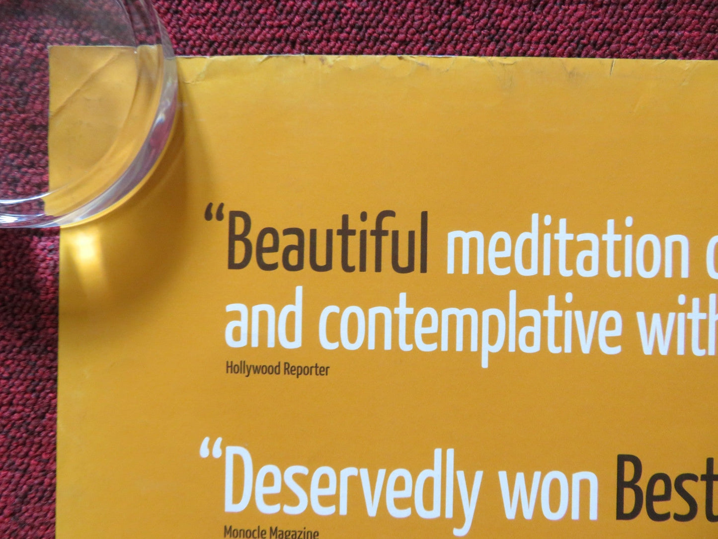 BAL (HONEY) UK QUAD ROLLED POSTER BORA ALTAS ERDAL BESIKCIOGLU 2010 Rendezvous Cinema Movie posters