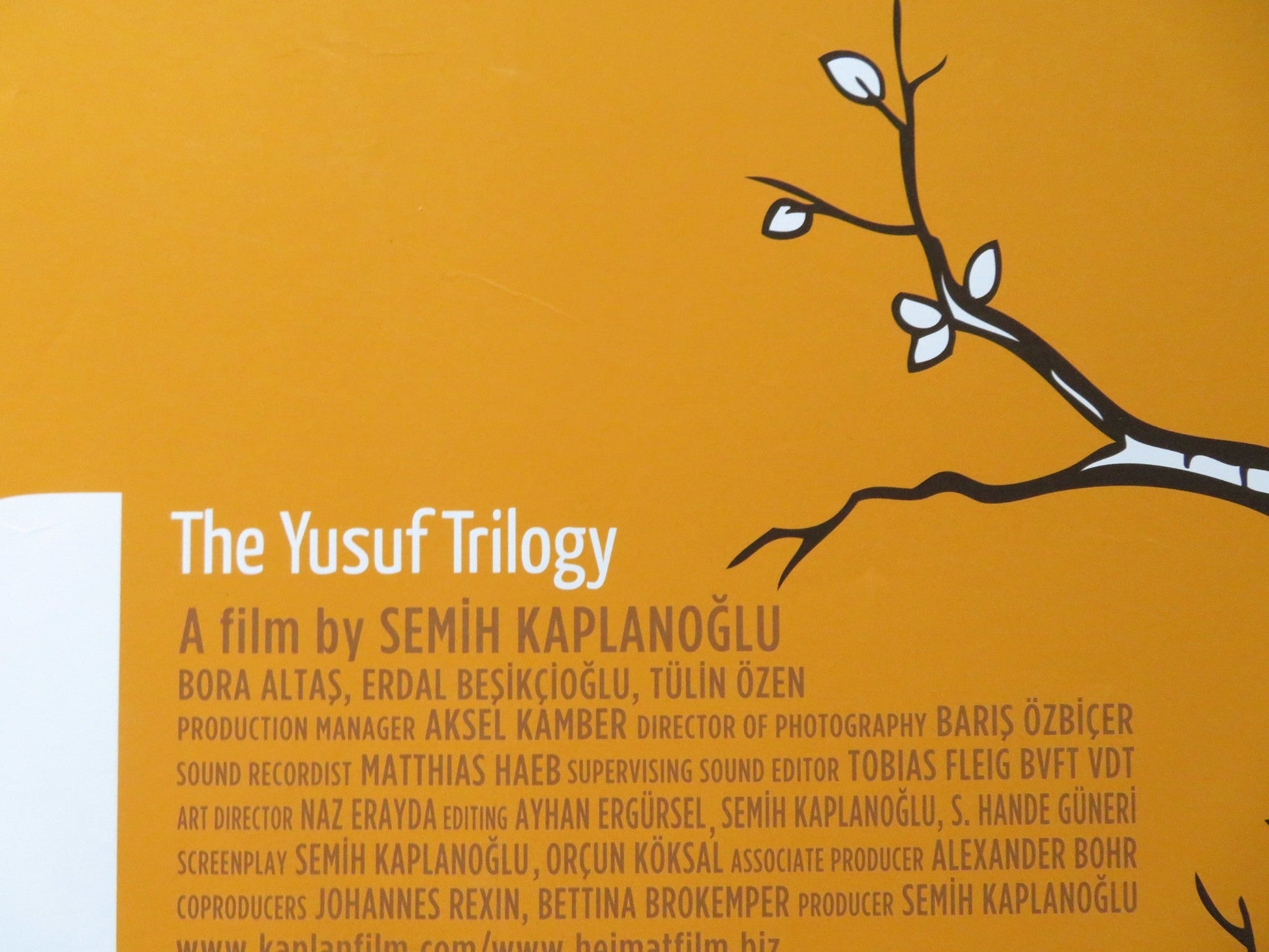 BAL (HONEY) UK QUAD ROLLED POSTER BORA ALTAS ERDAL BESIKCIOGLU 2010 Rendezvous Cinema Movie posters