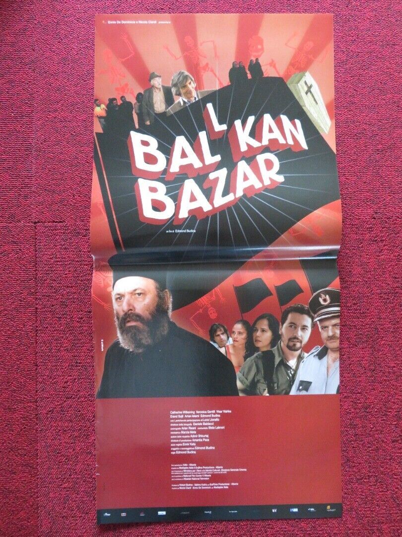 BALKAN BAZAR ITALIAN LOCANDINA (27"x12.5") POSTER CATHERINE WILKENING 2011 Movie posters