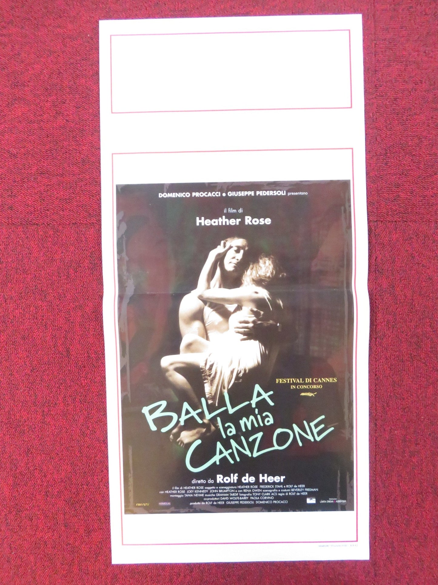BALLA LA MIA CANZONE ITALIAN LOCANDINA POSTER HEATHER ROSE JOEY KENNEDY 1999 Rendezvous Cinema Movie posters