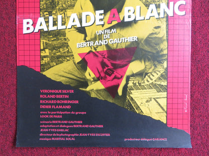BALLADE A BLANC FRENCH POSTER JEAN - YVES DUBOIS PASCALE GEILLE 1983 Rendezvous Cinema Movie posters