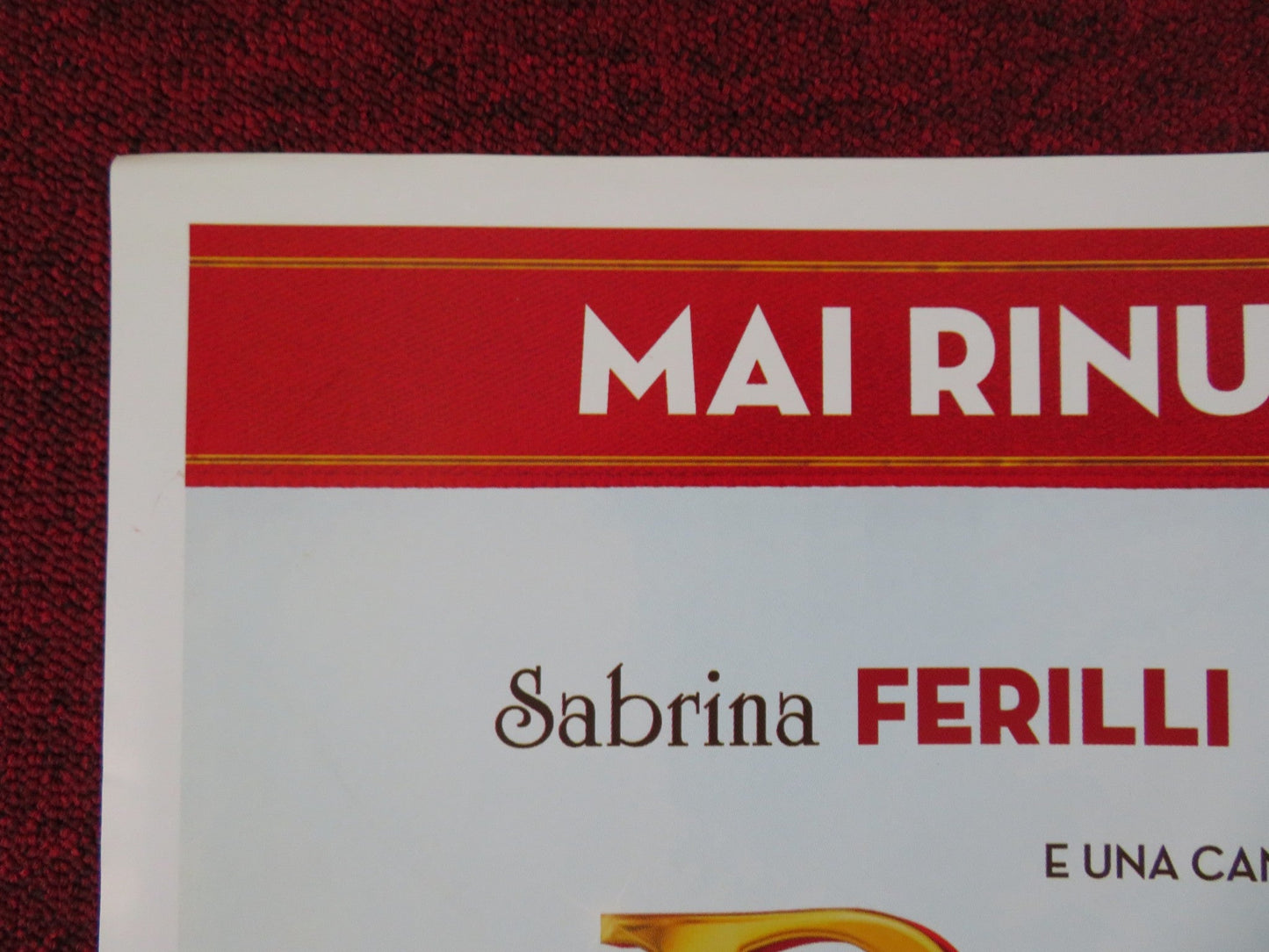 BALLERINA / LEAP! ITALIAN FOGLIO POSTER ELLE FANNING DANE DEHAAN 2016 Rendezvous Cinema Movie posters