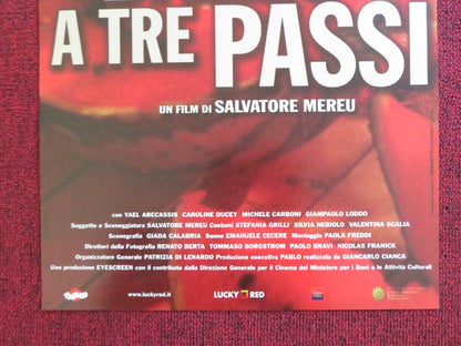 BALLO A TRE PASSI ITALIAN LOCANDINA POSTER YAEL ABECASSIS DOMENICO ARBA 2003 Rendezvous Cinema Movie posters