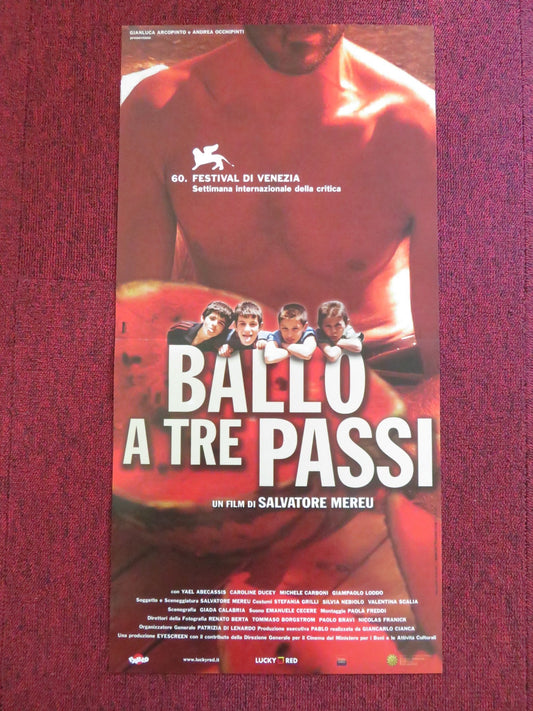 BALLO A TRE PASSI ITALIAN LOCANDINA POSTER YAEL ABECASSIS DOMENICO ARBA 2003 Rendezvous Cinema Movie posters