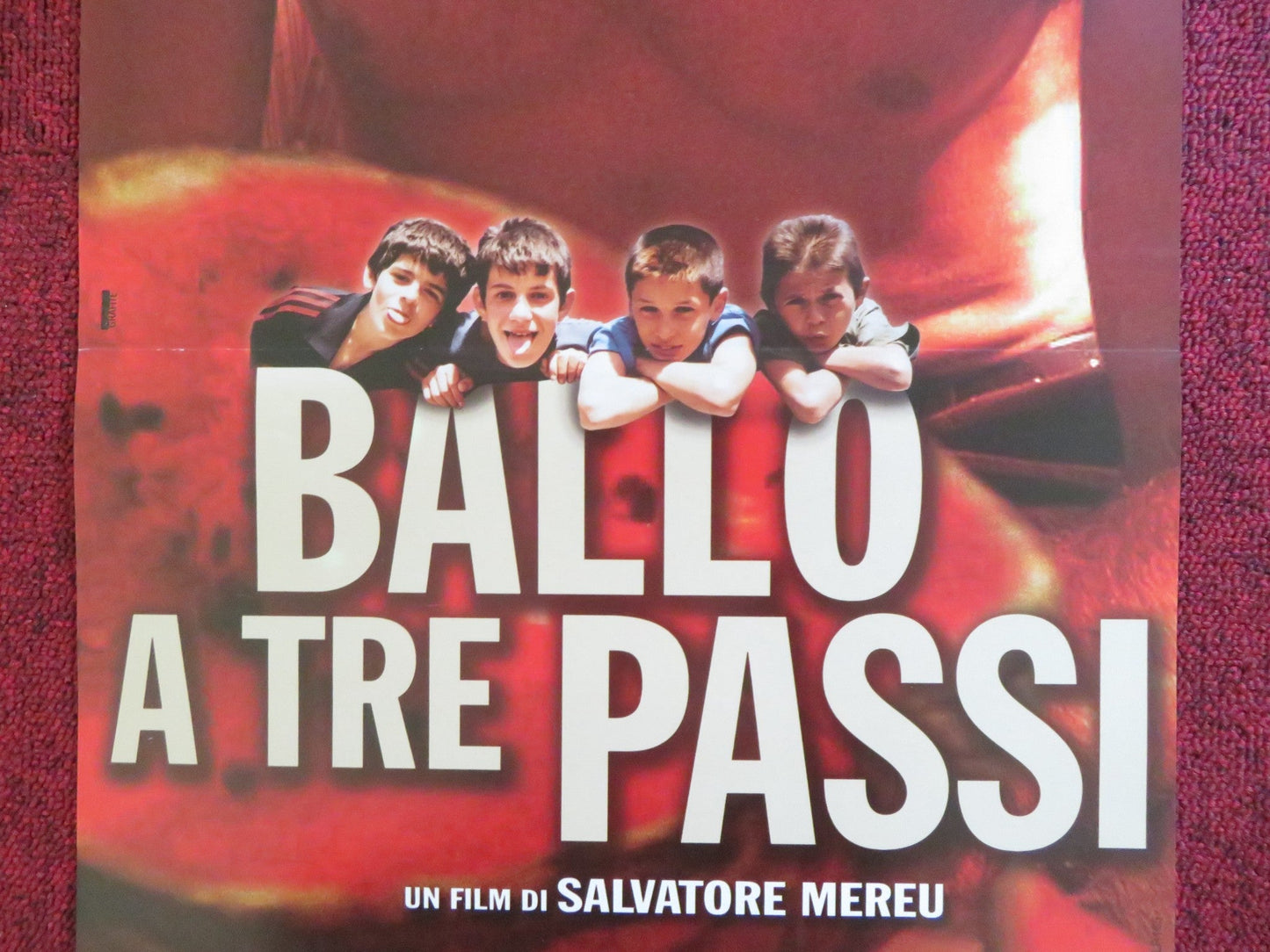 BALLO A TRE PASSI ITALIAN LOCANDINA POSTER YAEL ABECASSIS DOMENICO ARBA 2003 Rendezvous Cinema Movie posters