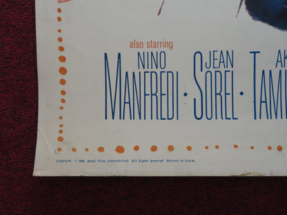 BAMBOLE / THE DOLLS US 30 X 40 ROLLED POSTER ELKE SOMMER GINA LOLLOBRIGIDA 1965 Rendezvous Cinema Movie posters