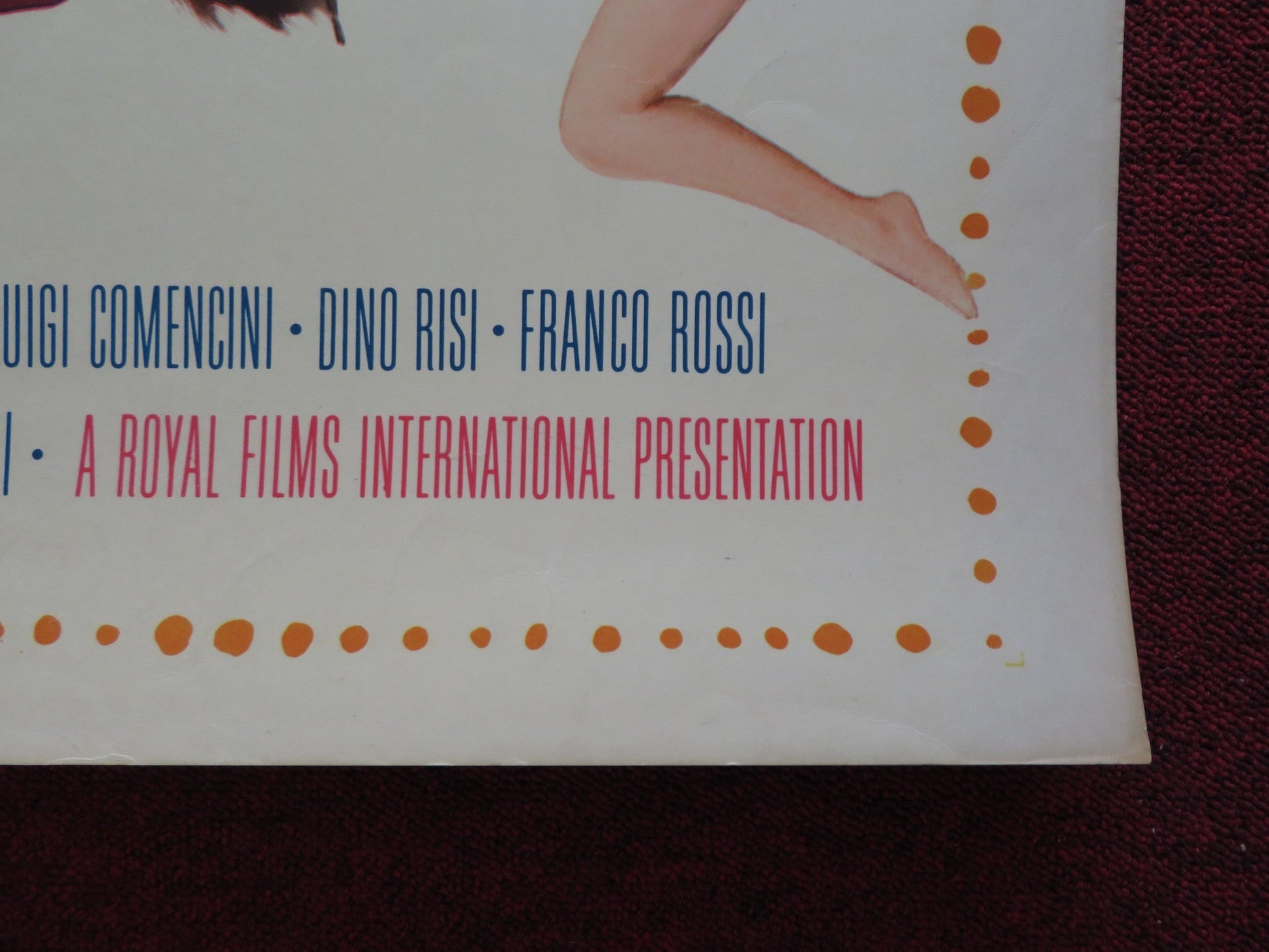 BAMBOLE / THE DOLLS US 30 X 40 ROLLED POSTER ELKE SOMMER GINA LOLLOBRIGIDA 1965 Rendezvous Cinema Movie posters