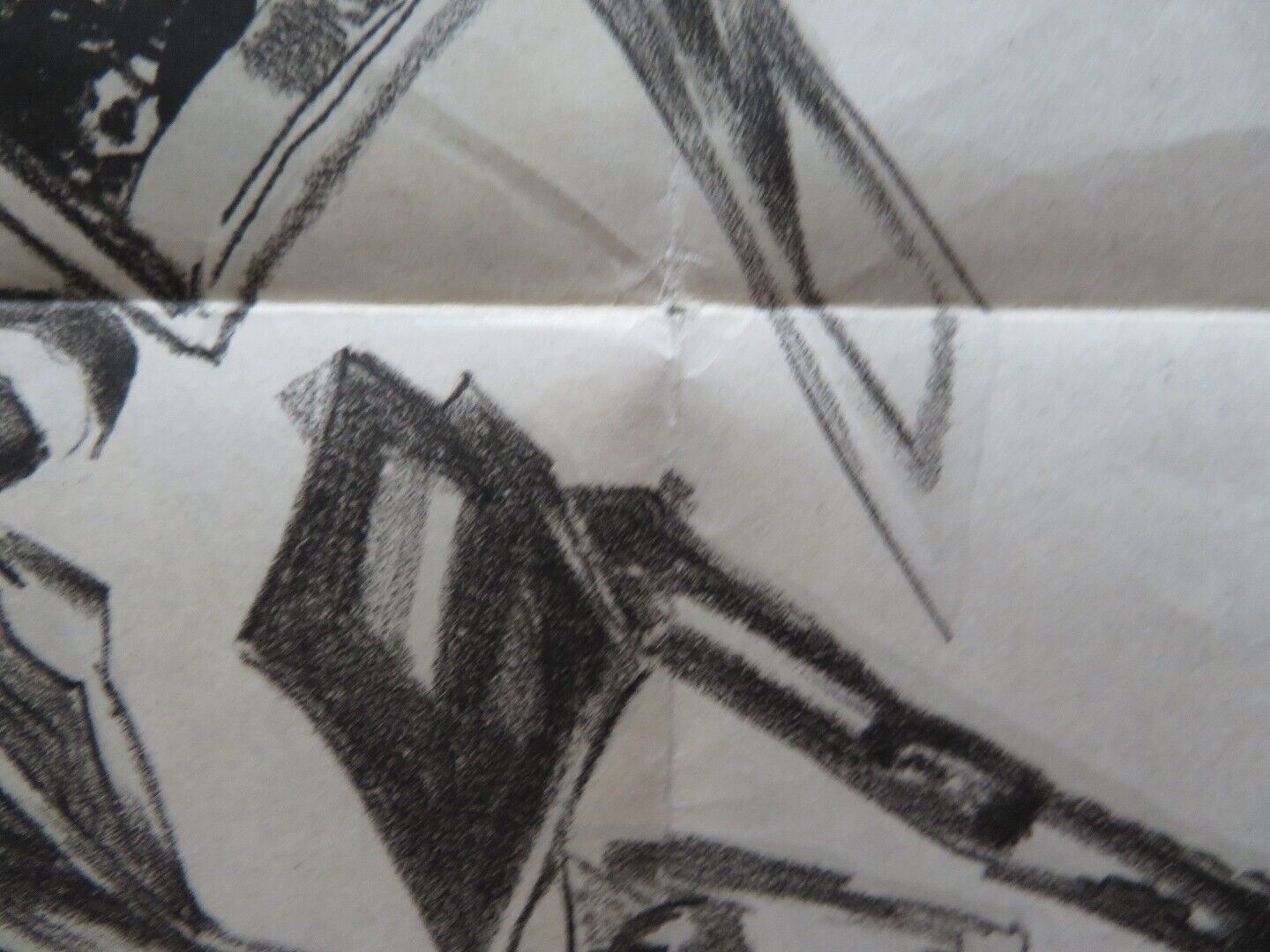 BANANA PEEL FOLDED ARGENTINA ONE SHEET POSTER JEANNE MOREAU JEAN PAUL BELMONDO Movie posters