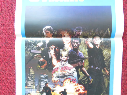 BAND OF THE HAND ITALIAN LOCANDINA POSTER STEPHEN LANG MICHAEL CARMINE 1986 Rendezvous Cinema Movie posters