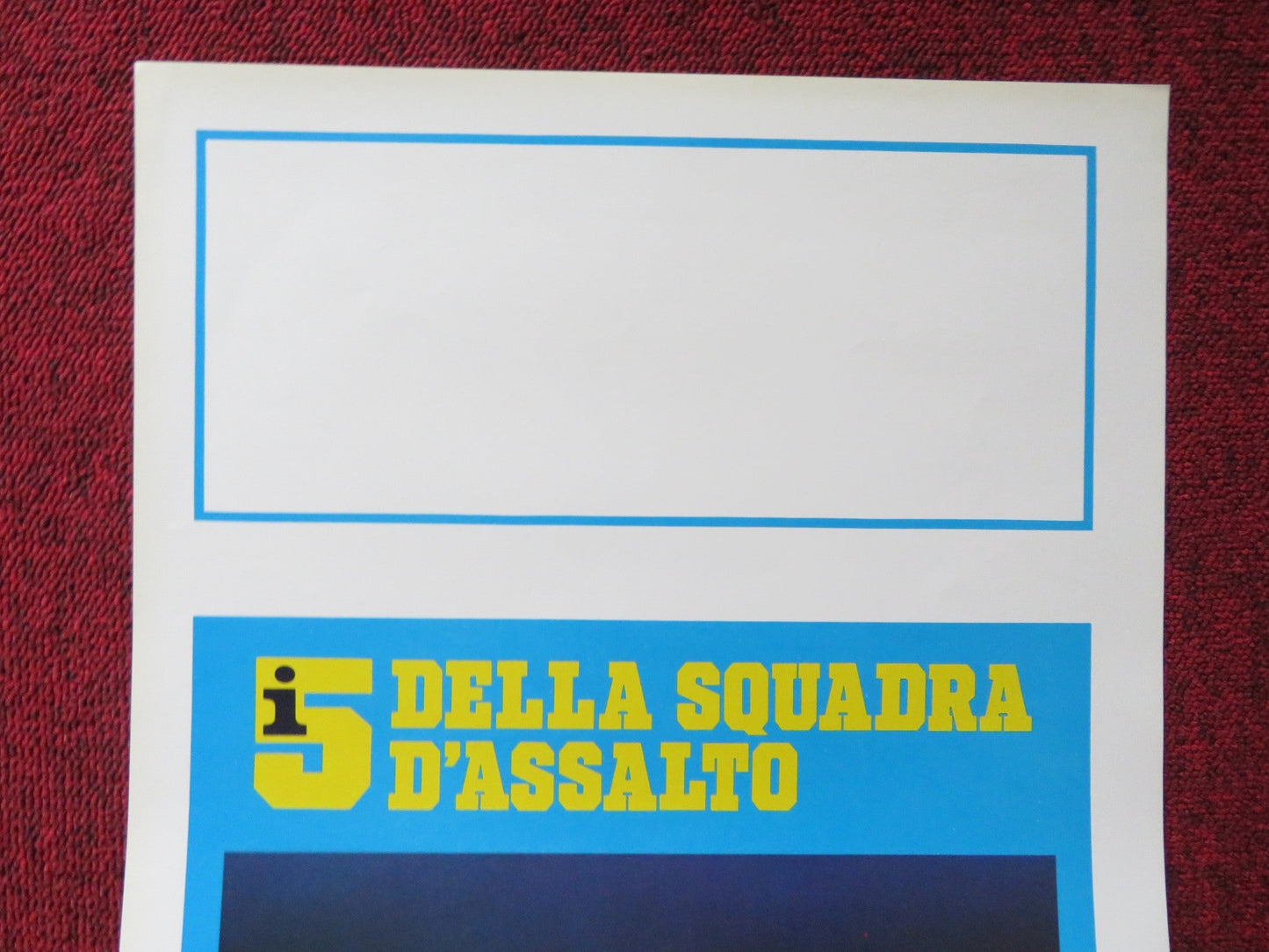 BAND OF THE HAND ITALIAN LOCANDINA POSTER STEPHEN LANG MICHAEL CARMINE 1986 Rendezvous Cinema Movie posters