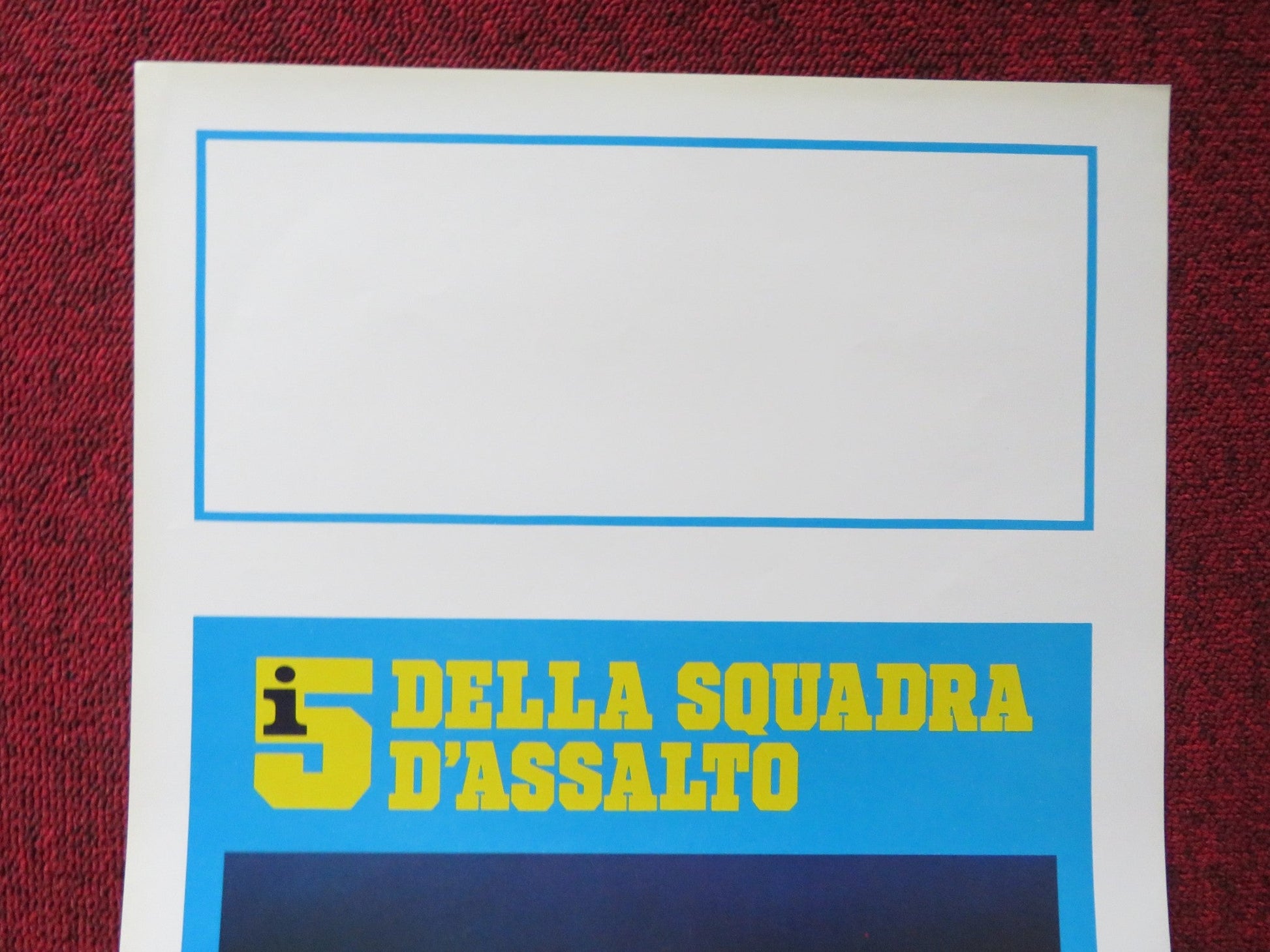 BAND OF THE HAND ITALIAN LOCANDINA POSTER STEPHEN LANG MICHAEL CARMINE 1986 Rendezvous Cinema Movie posters