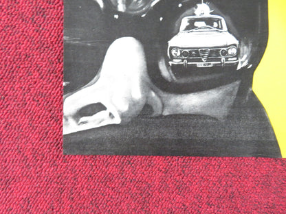 BANDITS IN ROME - A ITALIAN FOTOBUSTA POSTER JOHN CASSAVETES G.FERZETTI 1968 Rendezvous Cinema Movie posters