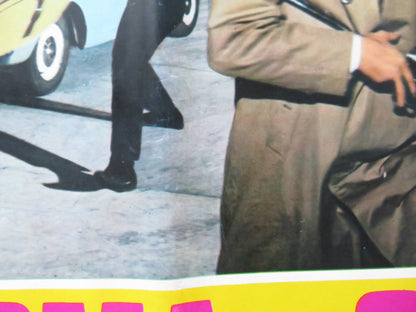 BANDITS IN ROME - F ITALIAN FOTOBUSTA POSTER JOHN CASSAVETES G. FERZETTI 1968 Rendezvous Cinema Movie posters