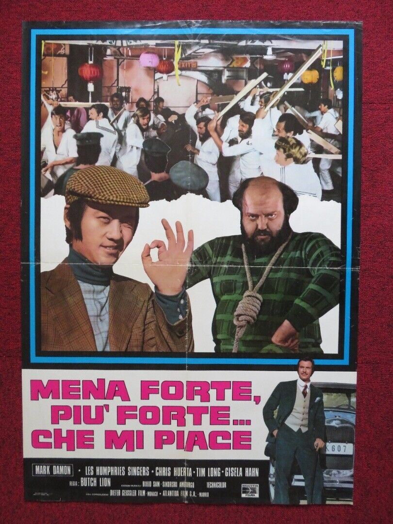 BANG, AND THE ANGELS SING ITALIAN FOGLIO ROLLED POSTER MARK DAMON CRIS HUERTA Movie posters