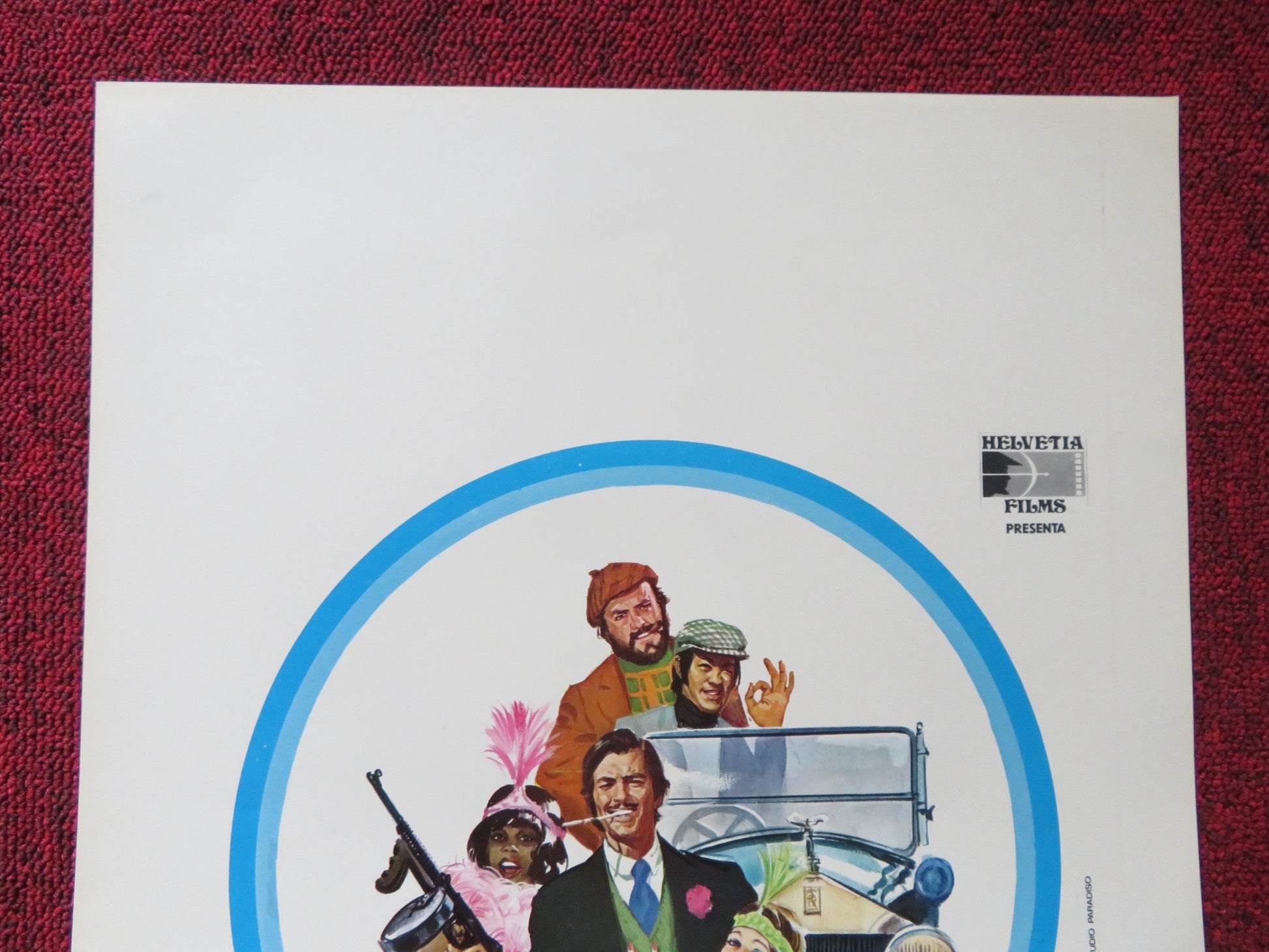 BANG, AND THE ANGELS SING ITALIAN LOCANDINA POSTER MARK DAMON L. HUMPHRIES 1974 Rendezvous Cinema Movie posters