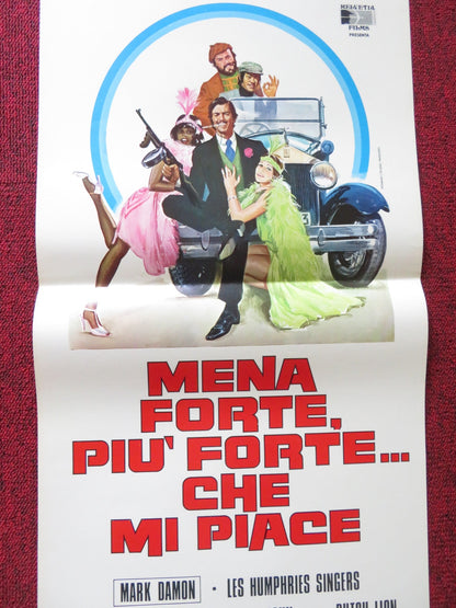BANG, AND THE ANGELS SING ITALIAN LOCANDINA POSTER MARK DAMON L. HUMPHRIES 1974 Rendezvous Cinema Movie posters