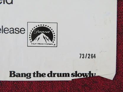 BANG THE DRUM SLOWLY FOLDED US ONE SHEET POSTER ROBERT DE NIRO M.MORIARTY 1973 Rendezvous Cinema Movie posters