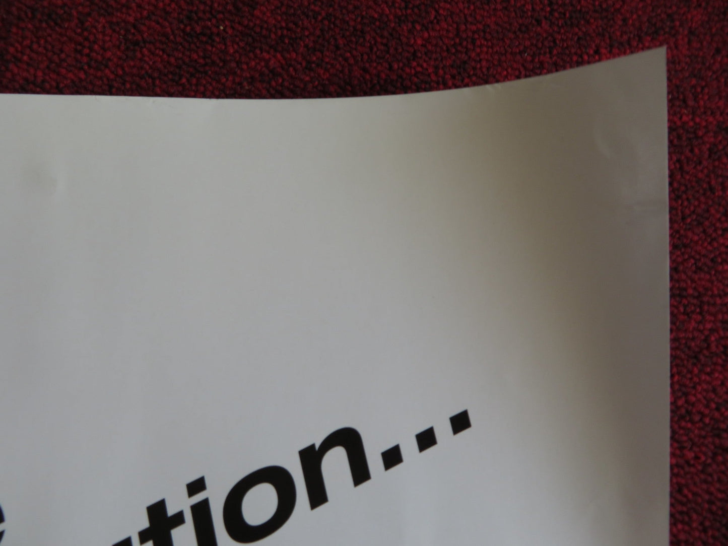 BANGKOK DANGEROUS UK QUAD (30"x 40") ROLLED POSTER NICOLAS CAGE 2008 Rendezvous Cinema Movie posters