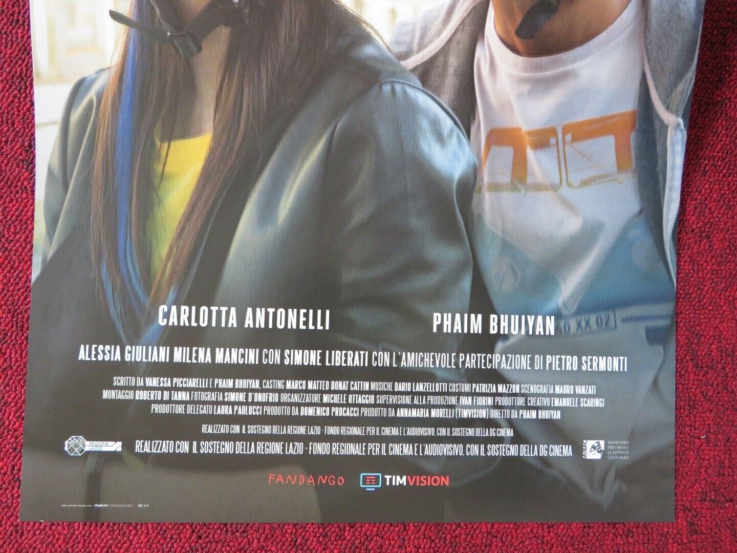 BANGLA ITALIAN LOCANDINA (26.5"x12.5") POSTER CARLOTTA ANTONELLI 2019 - Rendezvous Cinema