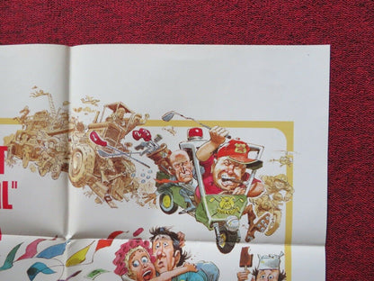 BANK SHOT STYLE A FOLDED US ONE SHEET POSTER GEORGE C.SCOTT JOANNA CASSIDY 1974 Movie posters