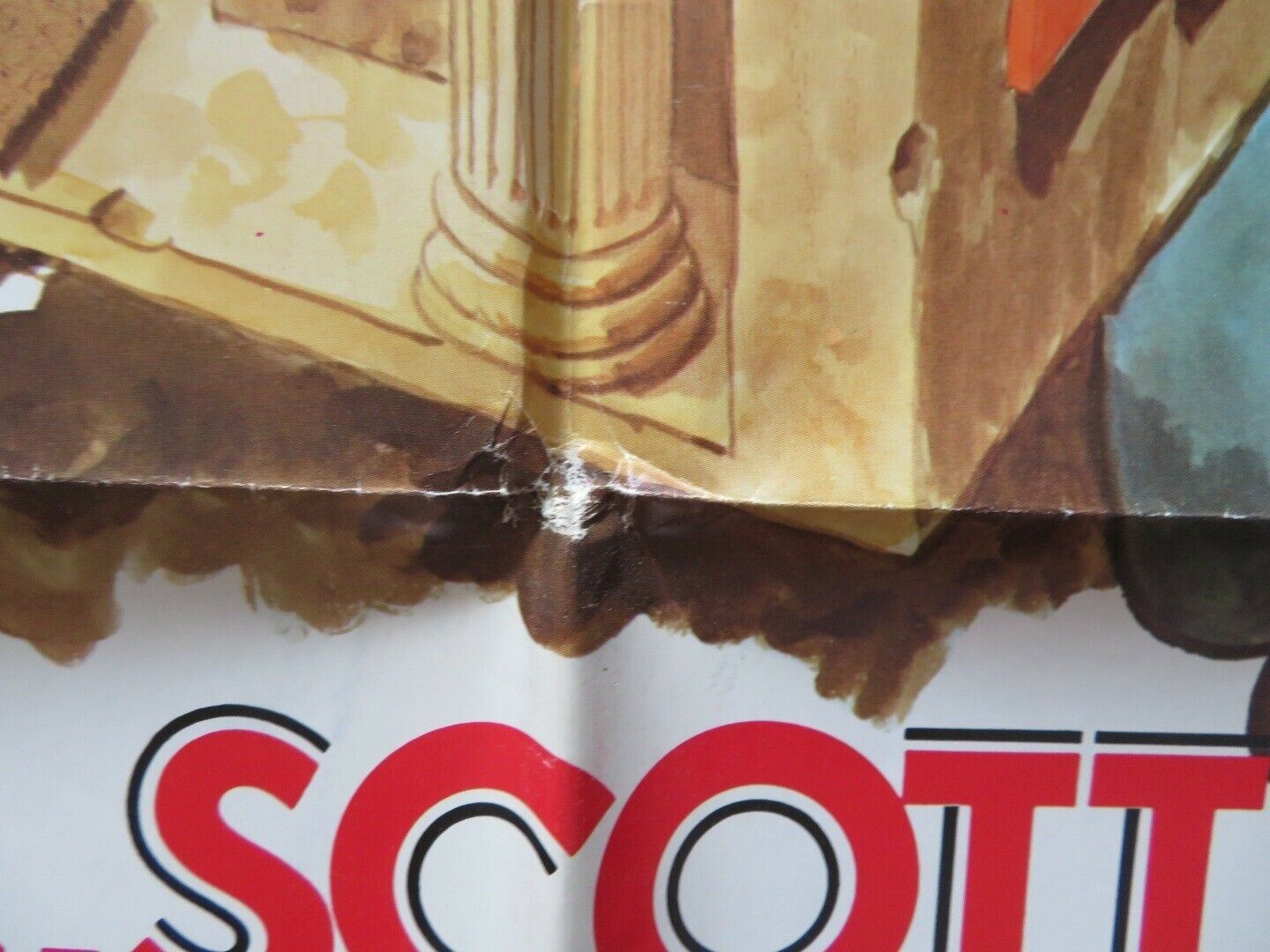 BANK SHOT STYLE A FOLDED US ONE SHEET POSTER GEORGE C.SCOTT JOANNA CASSIDY 1974 Movie posters