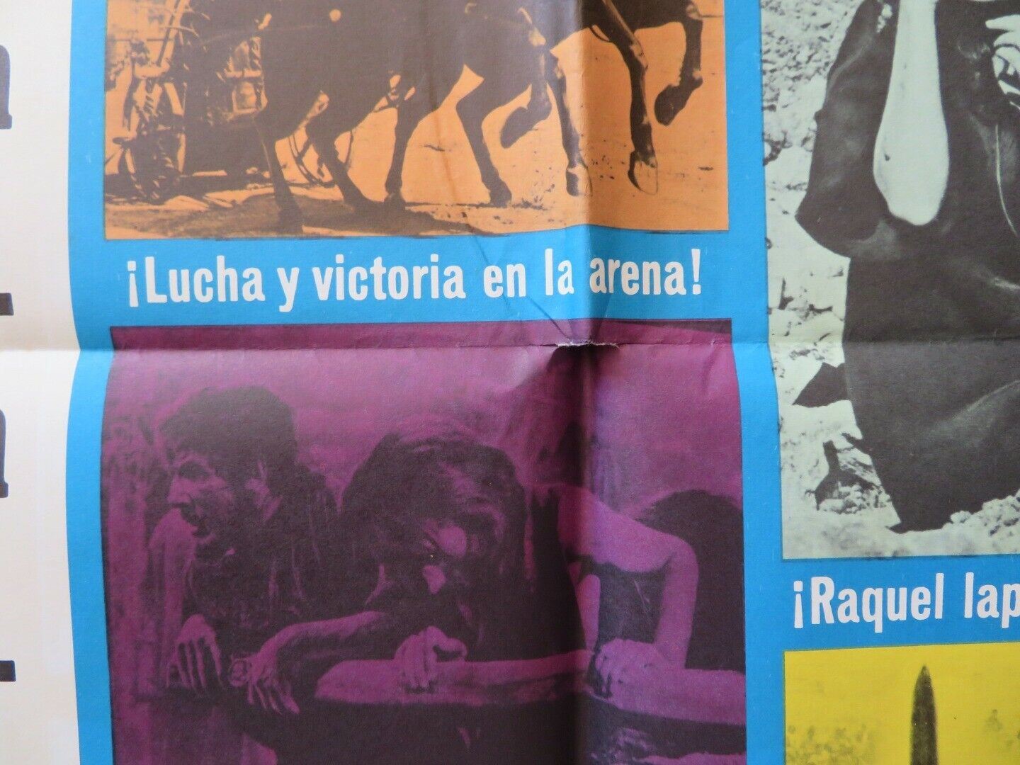 BARABAS SPANISH ONE SHEET FOLDED POSTER ANTHONY QUINN SILVANA MANGANO 1961 - Rendezvous Cinema