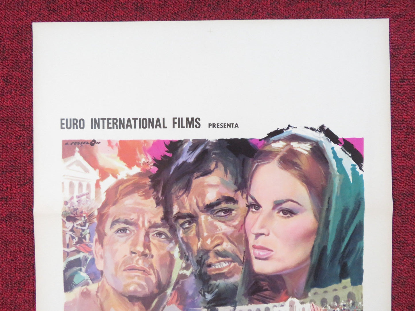 BARABBAS ITALIAN LOCANDINA POSTER ANTHONY QUINN SILVANA MANGANO 1963 Rendezvous Cinema Movie posters